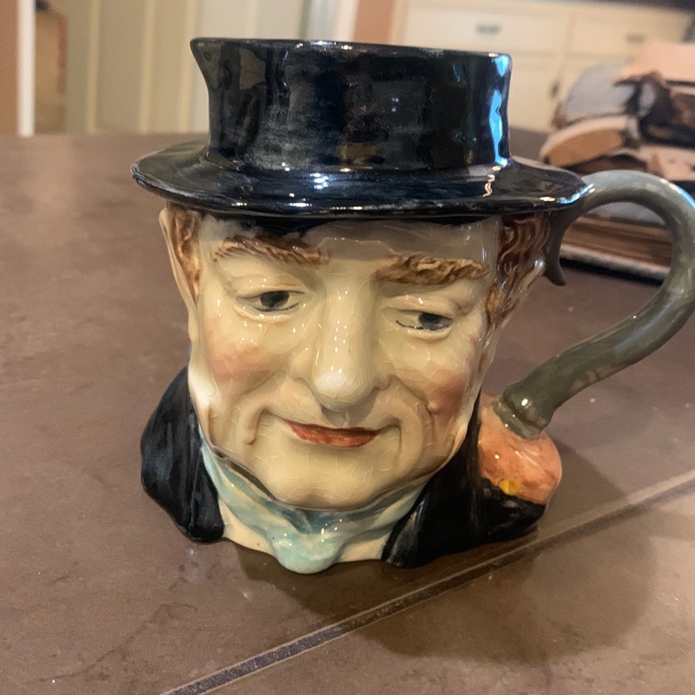 Pre owned collectible Toby Mug. Vintage.  Some age.   Made in England